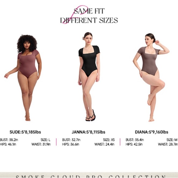 NWT Square Neck Bodysuit, Size L - Picture 14 of 15